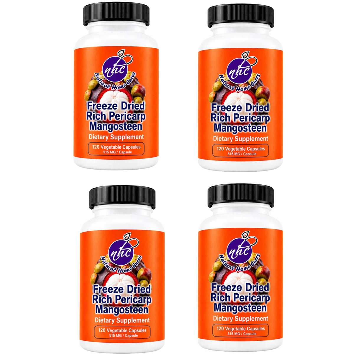 Bouteilles de complément alimentaire Mangoustan Natural Home