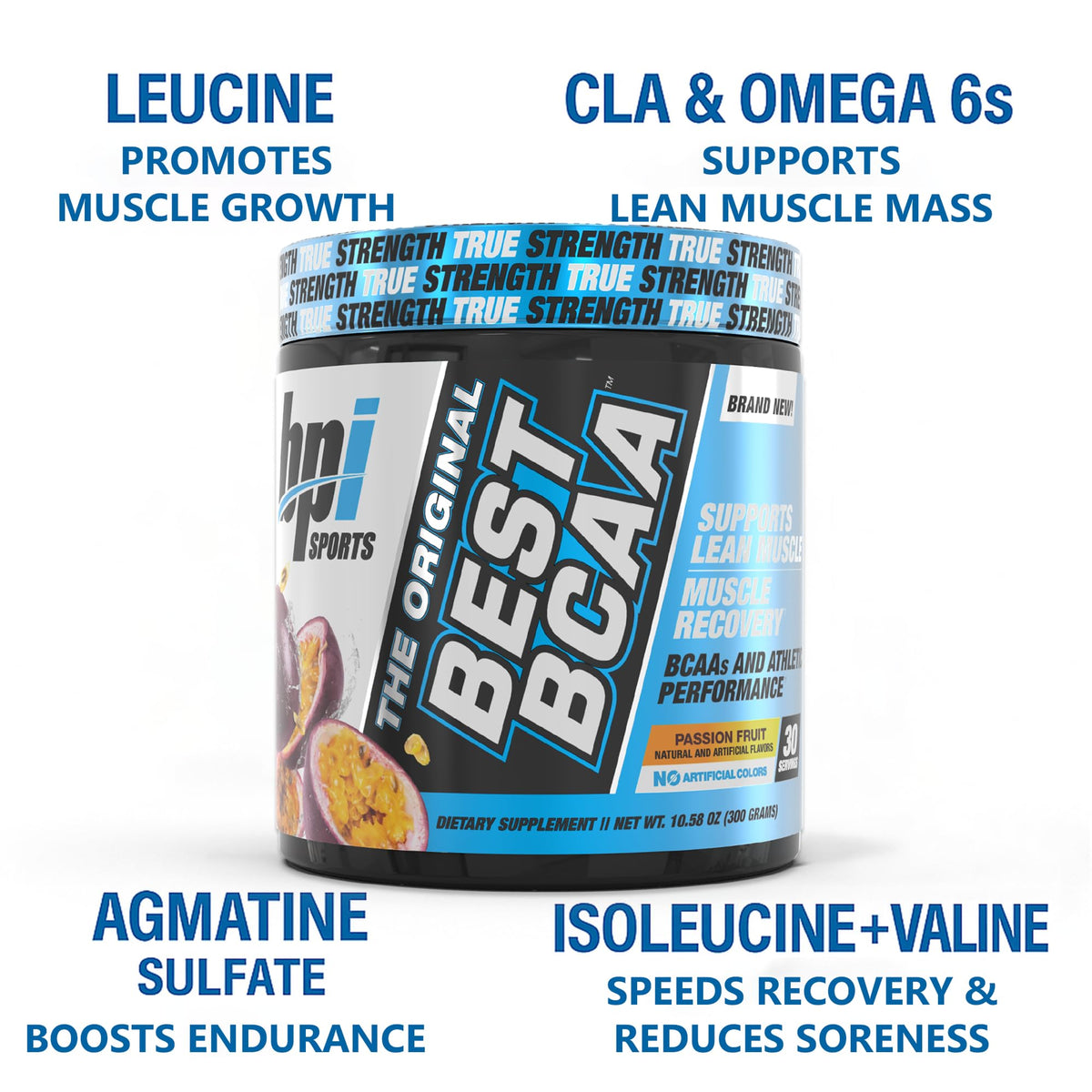 BPI Sports BCAA en Poudre 372g en préparation avec eau