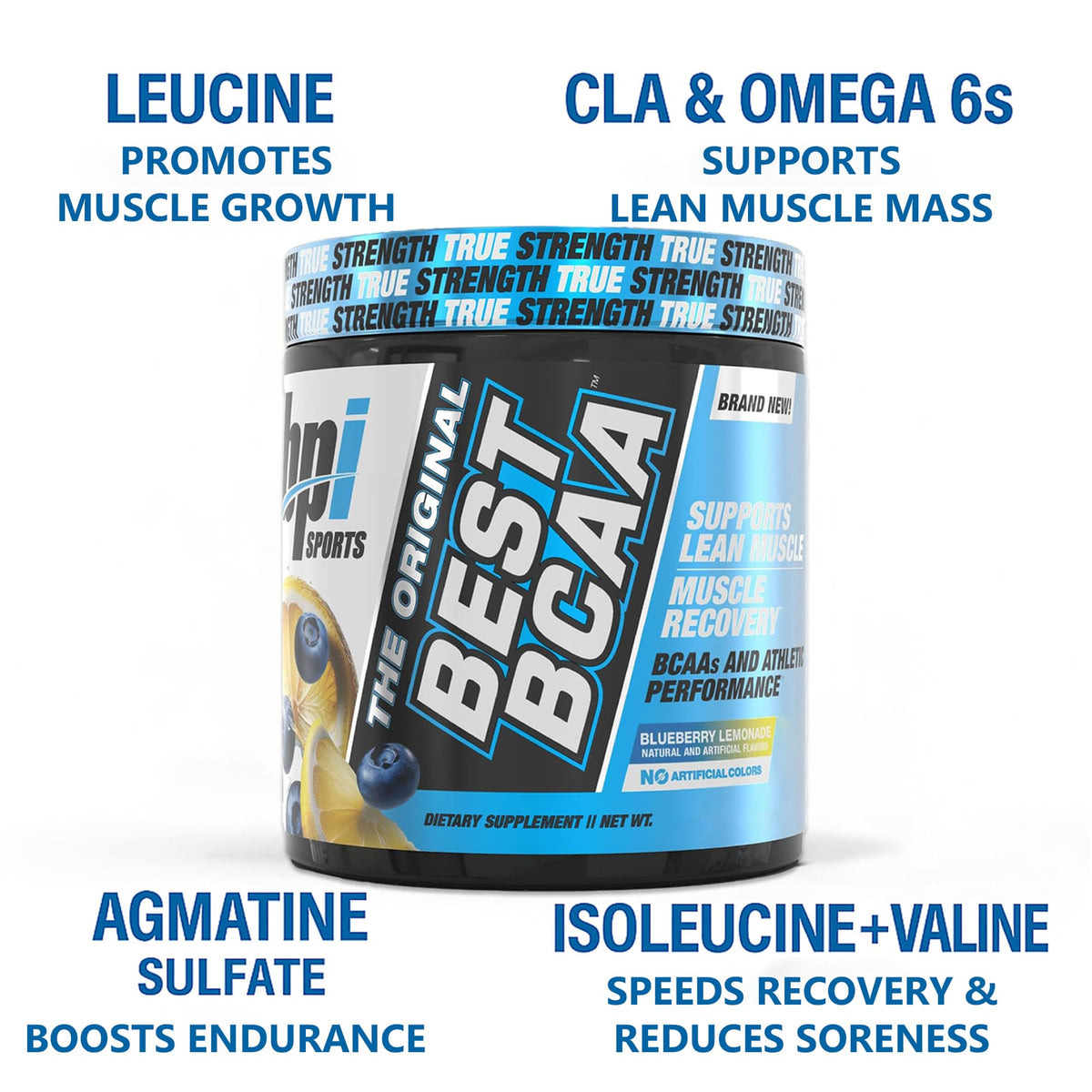 BPI Sports BCAA en Poudre, cuillère doseuse incluse