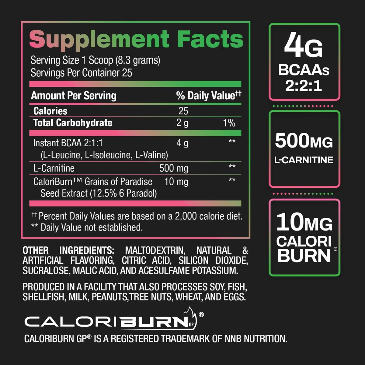 BPI Sports BCAA Shredded 340g en situation d'utilisation