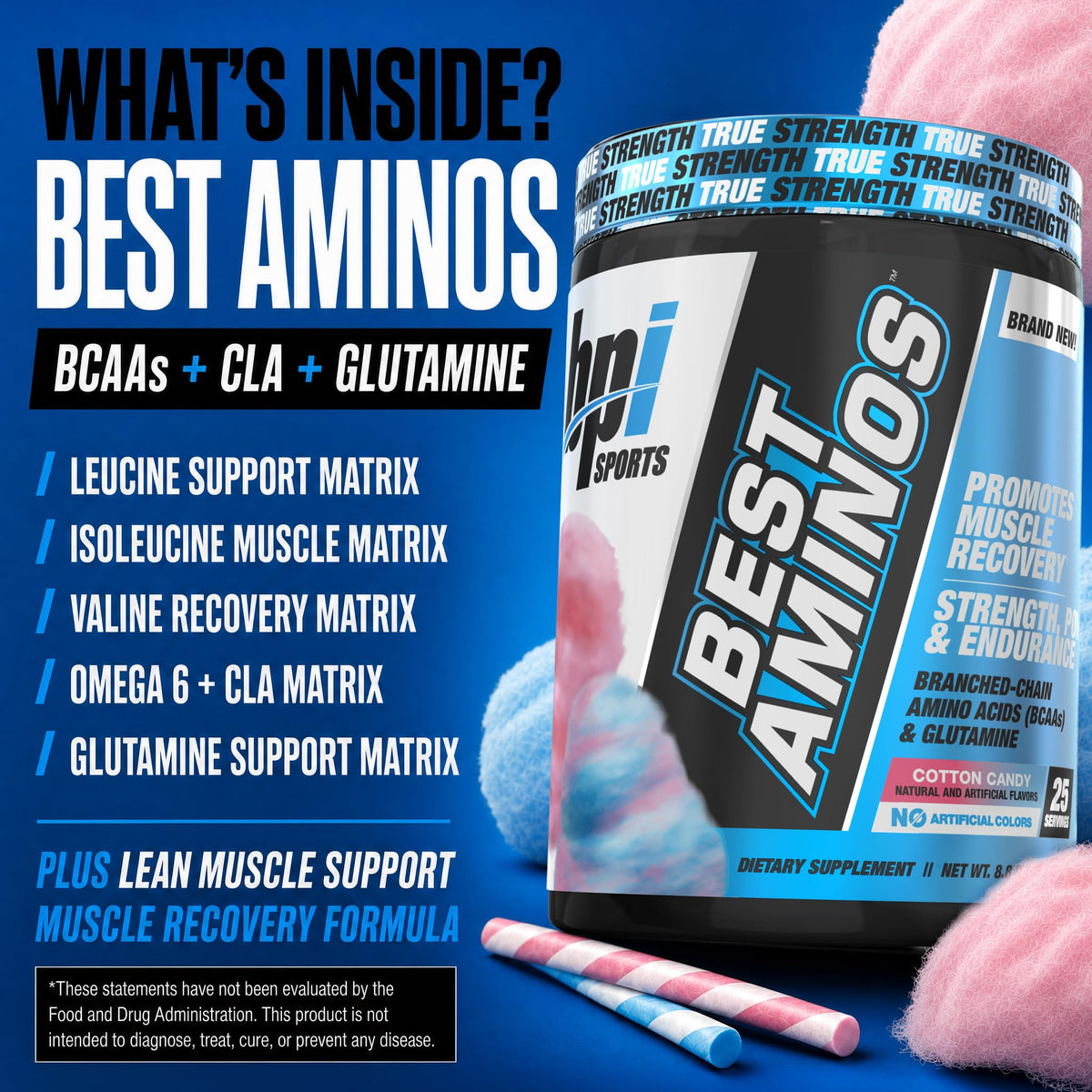 BPI Sports Best Aminos 330g avec shaker de sport