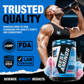 BPI Sports Best Aminos 330g emballage et contenu