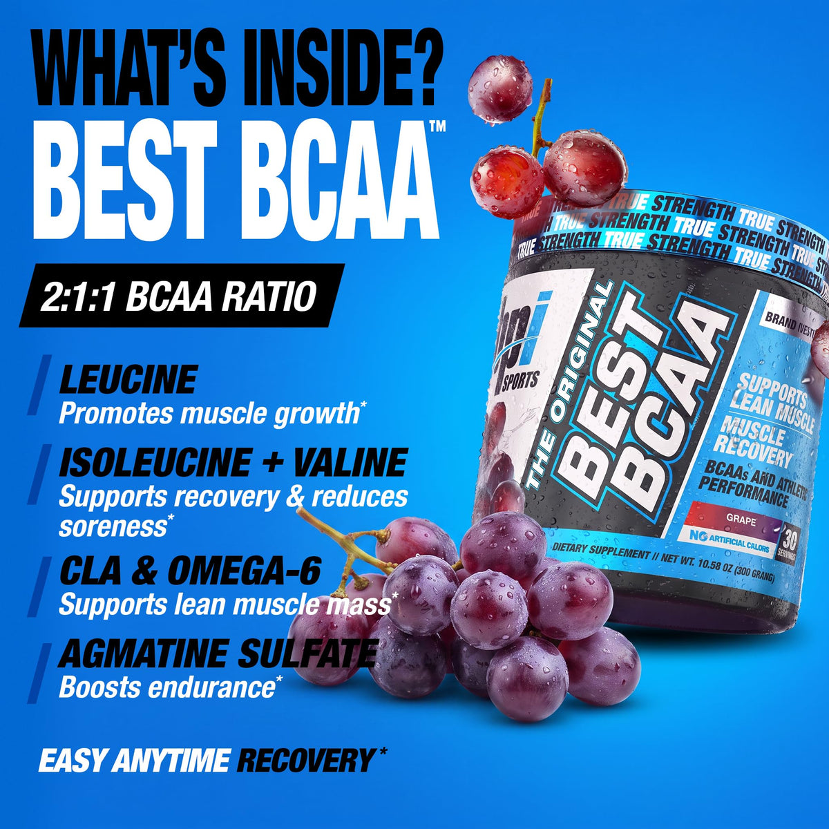 BPI Sports Best BCAA Poudre en préparation dans un verre