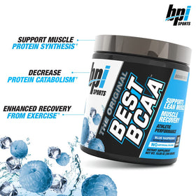 BPI Sports Best BCAA Poudre mélange dans un verre d'eau