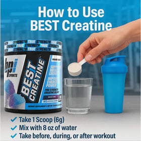 BPI Sports Best Creatine Poudre Monohydrate 358g ingrédients