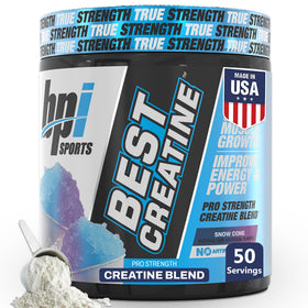 BPI Sports Best Creatine Poudre Monohydrate 358g vue de face