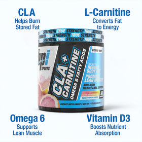 BPI Sports CLA+Carnitine 390g avec cuillère doseuse