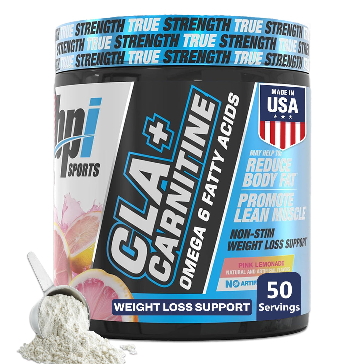 BPI Sports CLA+Carnitine 390g vue de face