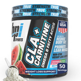 BPI Sports CLA+Carnitine 420g vue de face avec emballage pastèque