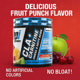 BPI Sports CLA + Carnitine 440g étiquette avec ingrédients