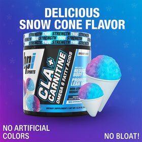 BPI Sports CLA + Carnitine mélange dans un verre d'eau