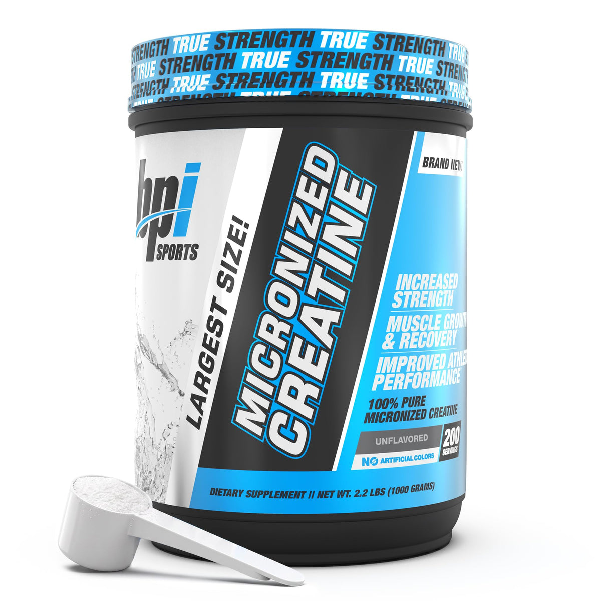 BPI Sports Créatine Micronisée 1129g vue de face