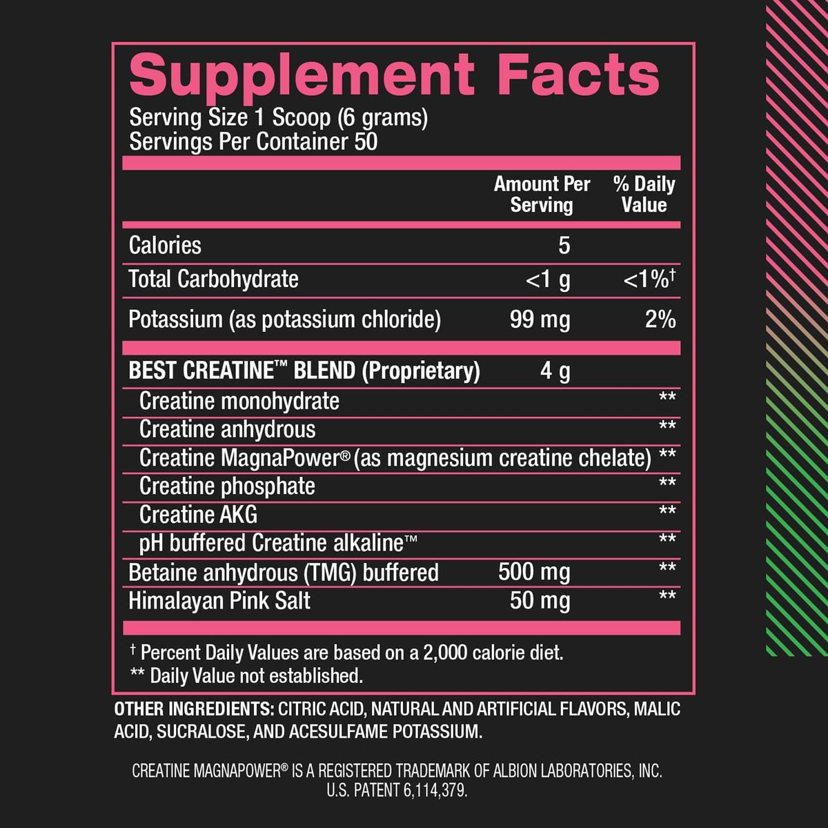 BPI Sports Creatine Monohydrate 358g mise en scène dans un environnement sportif