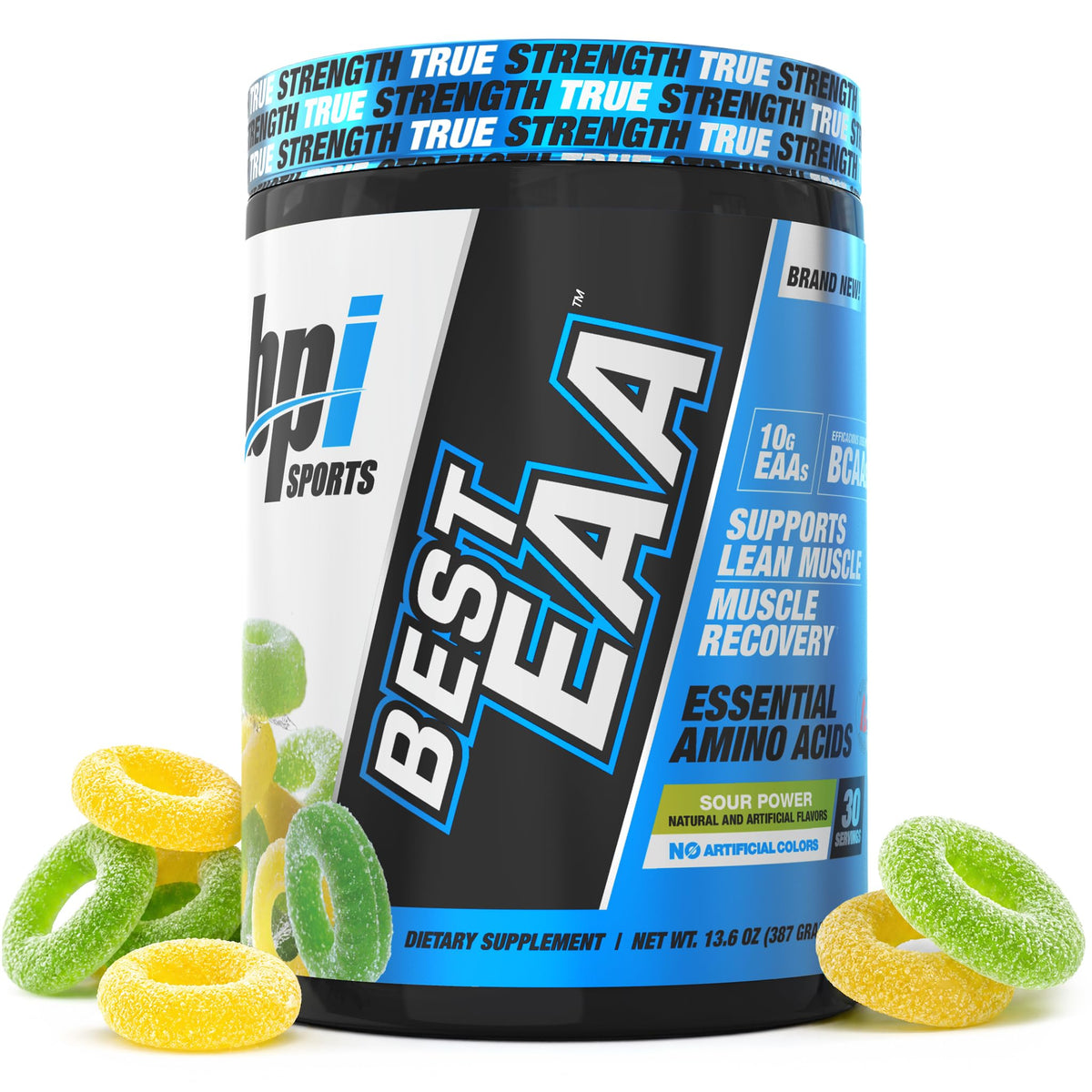 BPI Sports EAA Powder Sour Power vue avant du produit