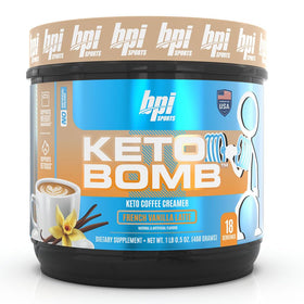BPI Sports Keto Bomb Crème à Café Vanille 572g vue avant