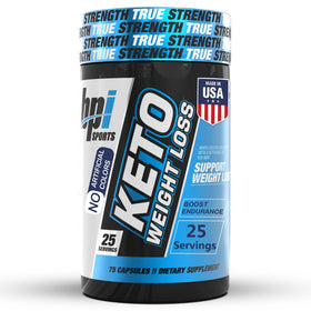 BPI Sports Keto Weight Loss Elite boîte de 25 capsules vue de face