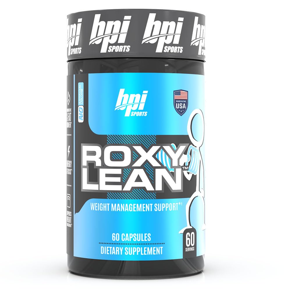 BPI Sports RoxyLean complément alimentaire 60 capsules, vue de face