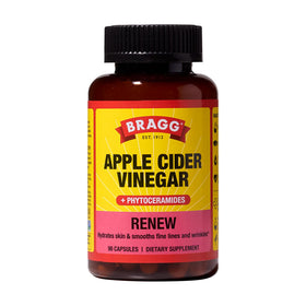 Bragg Capsules de Vinaigre de Cidre de Pomme 90 Capsules vue de face