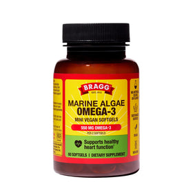 Bragg Capsules Omega-3 Végétales 90 Mini Gélules vue avant