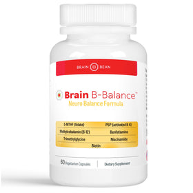Brain Bean Brain B Balance 60 capsules végétaliennes devant un fond blanc