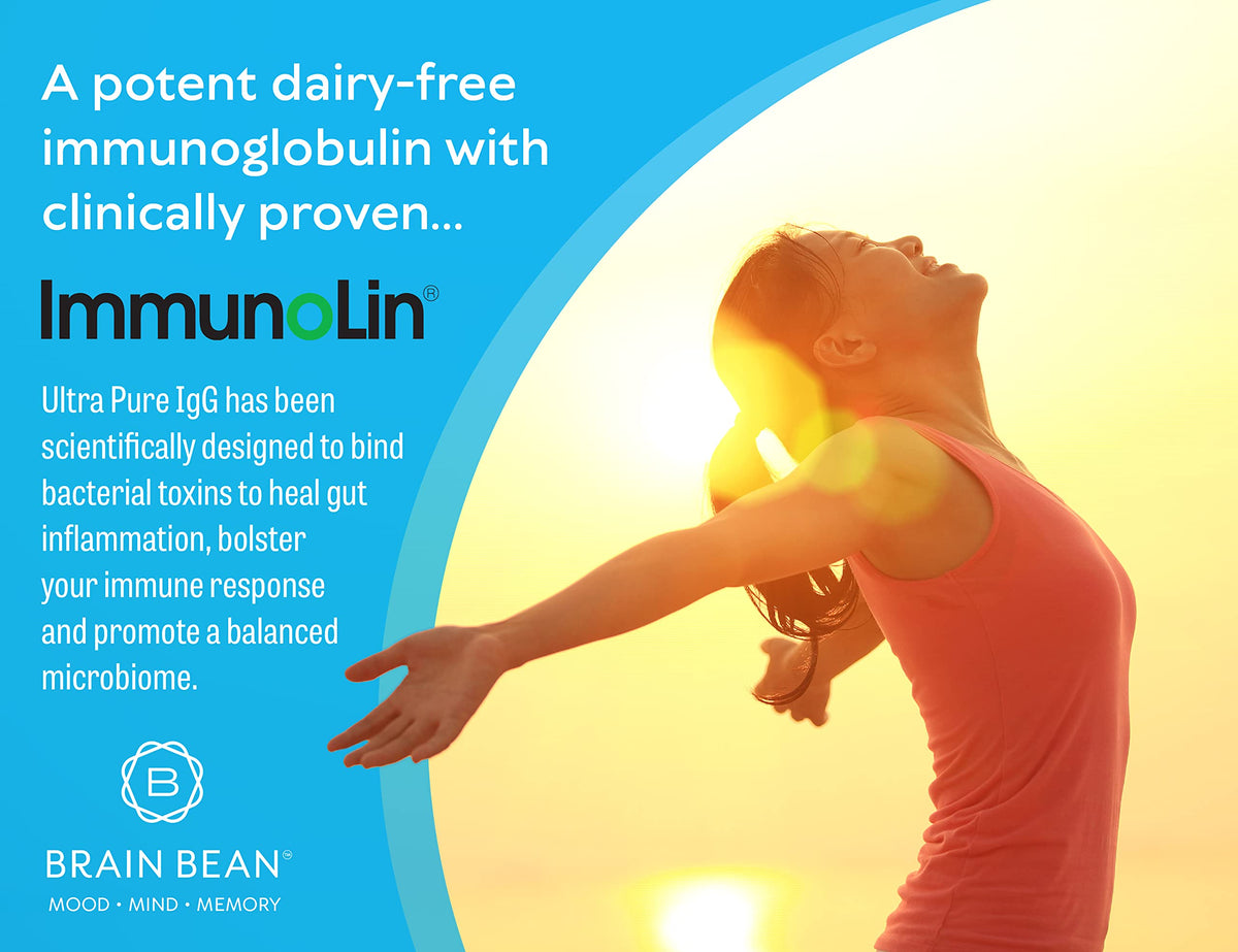 Brain Bean Complément Alimentaire Ultra Pur IgG 150g - vue arrière
