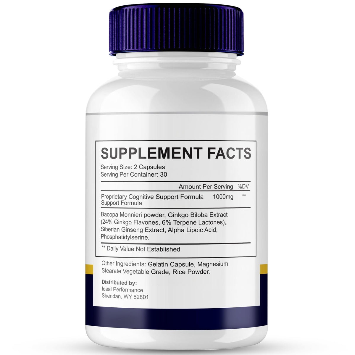 Brain Defender Capsules, vue de côté