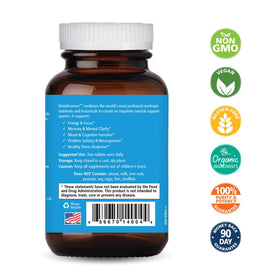 Brain Essence de PURE ESSENCE LABS - comprimés dans un bol