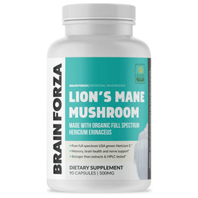 Brain Forza Champignon Lion's Mane Bio 90 Capsules vue de face