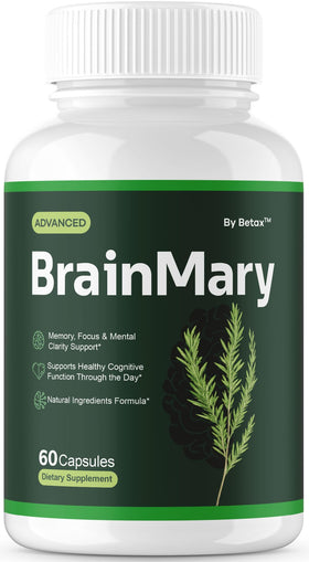 BrainMary Capsules de BetaX, flacon de 60 capsules