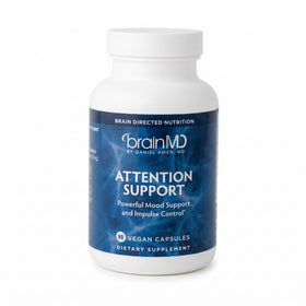 BrainMD Attention Support 90 capsules vue de face