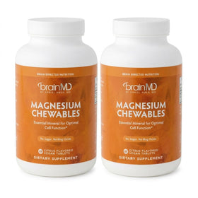BrainMD Chewables de Magnésium Citrus - boîte avant