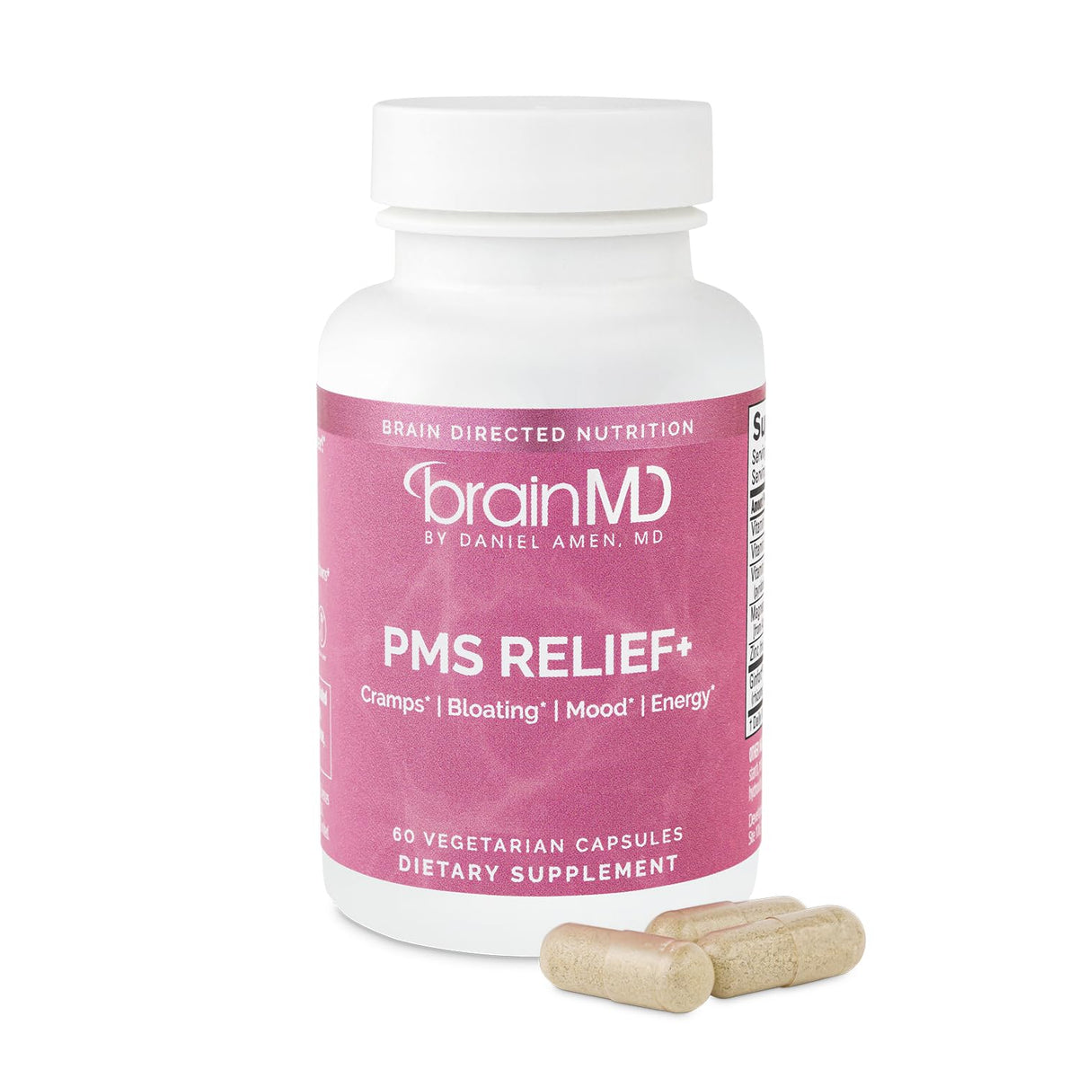 BrainMD Complément Alimentaire Équilibre 60 Capsules vue avant