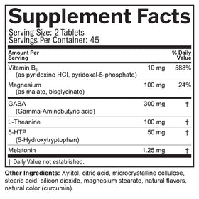 BrainMD Complément Alimentaire Sommeil Naturel - Comprimés à mâcher dans une main
