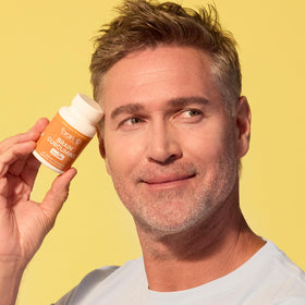 BrainMD Curcumine Longvida capsules sur fond blanc