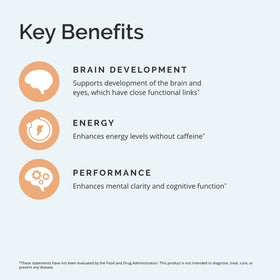 BrainMD Fer Ferrous Bisglycinate 30 Capsules - côté du produit