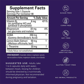 BrainMD GABA Support 90 Capsules Pack de 2 côté