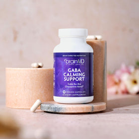 BrainMD GABA Support capsules ouvertes