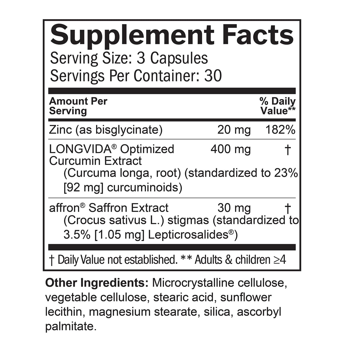 BrainMD Happy Saffron Plus capsules sur une table