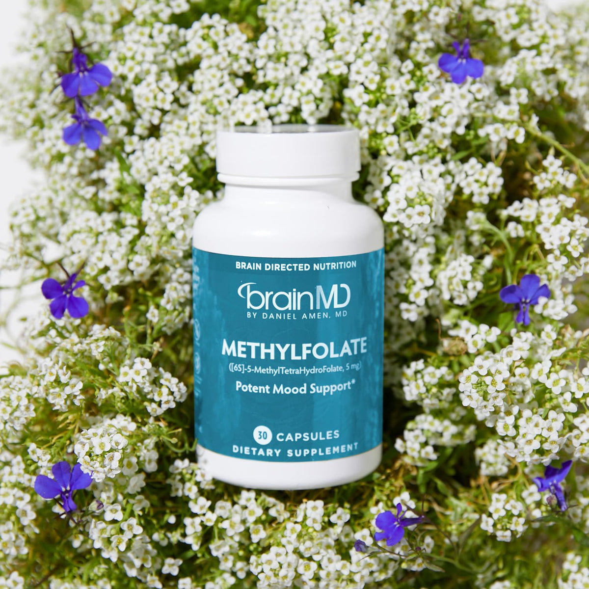 BrainMD Methylfolate 30 Capsules en boîte