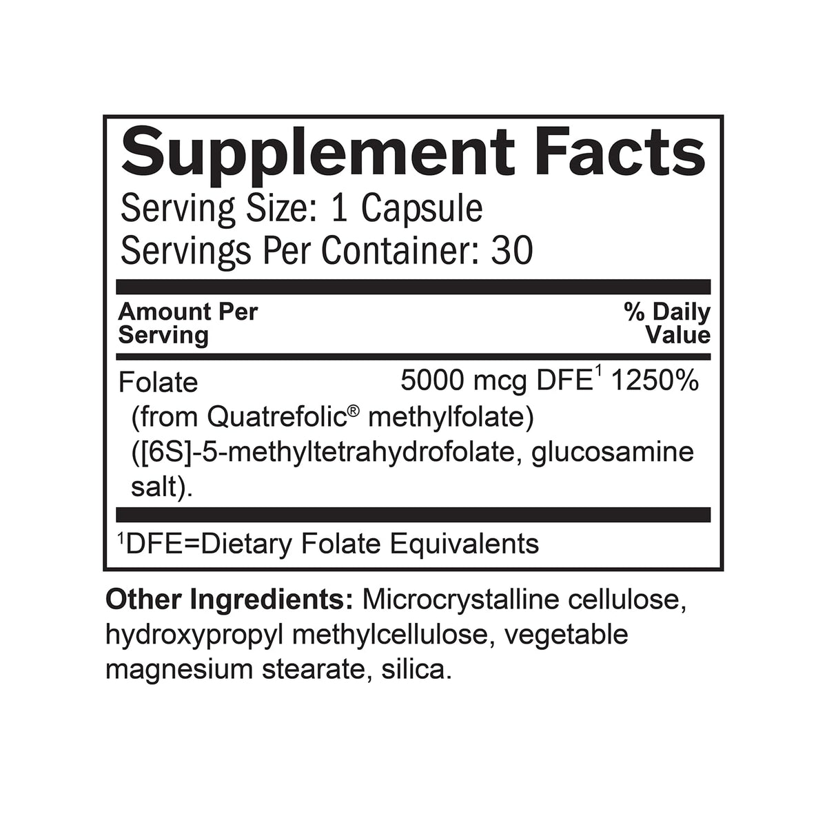BrainMD Methylfolate 30 Capsules sur une table