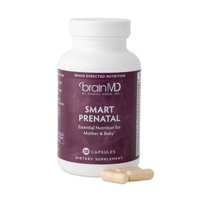 BrainMD Multivitamines Prénatales 120 Capsules vue de face