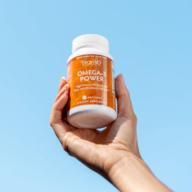 BrainMD Omega-3 Power 60 Capsules côté gauche