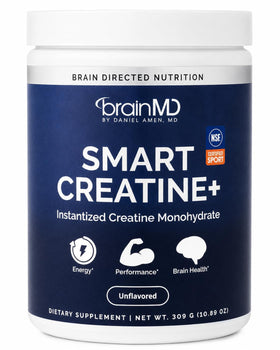 BrainMD Smart Creatine complément alimentaire 60 portions, vue de face