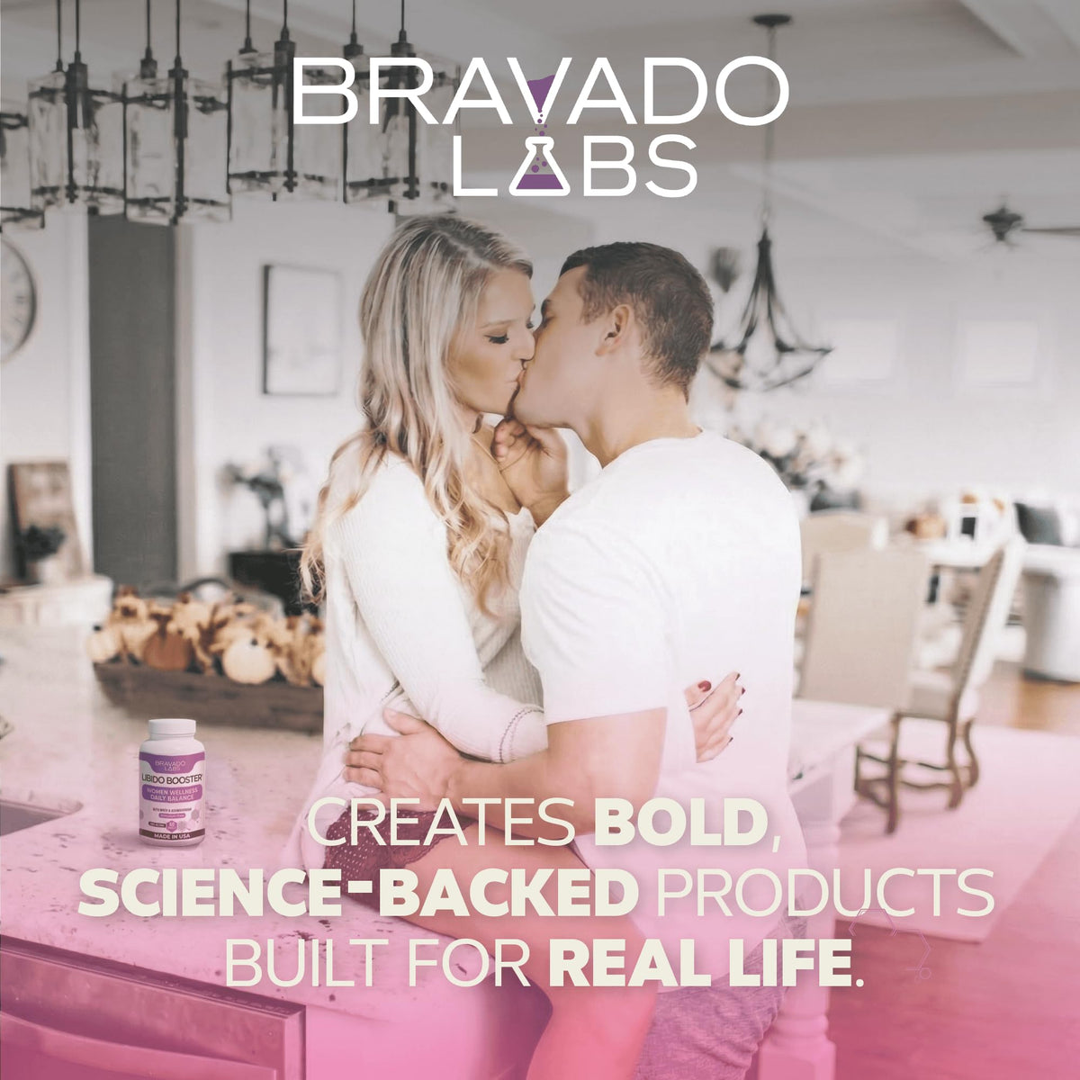 Bravado Labs Complément Alimentaire pour Femme 68g Dong Quai avec des ingrédients naturels