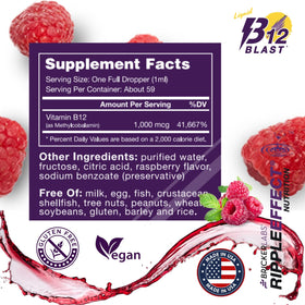 Bricker Labs B12 Blast Methylcobalamin 1000mcg en milieu de vie