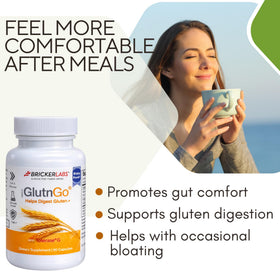 Bricker Labs GlutnGo en situation de repas