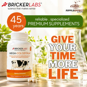 Bricker Labs Mega-Colostrum Capsules 1000 mg nutritional information