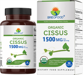 Brieofood Cissus Quadrangularis 1500mg boîte vue de face