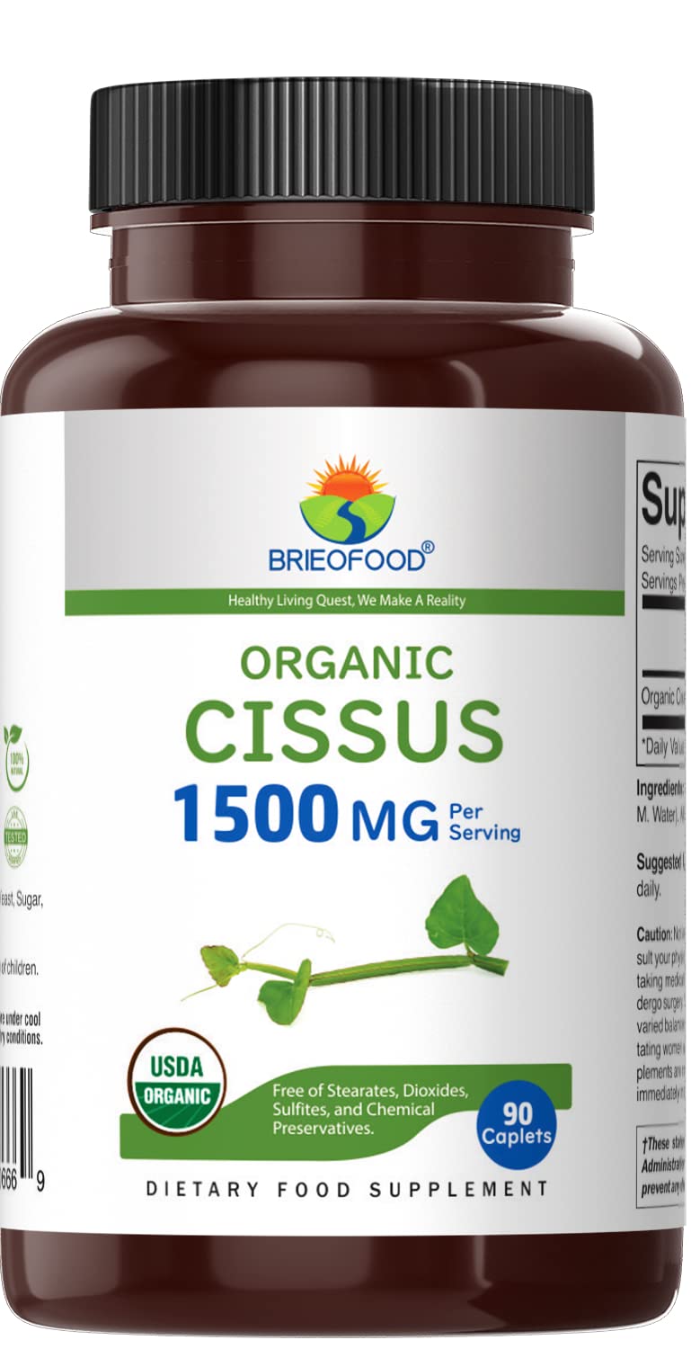 Brieofood Cissus Quadrangularis 90 comprimés végétariens