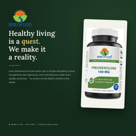 Brieofood Complément Alimentaire 100 mg 120 Comprimés - comprimés sur une table